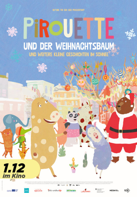Pirouette und der Weihnachtsbaum & kleine Geschichten im Schnee