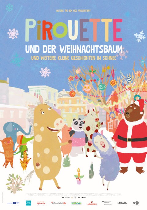 Pirouette und der Weihnachtsbaum & kleine Geschichten im Schnee