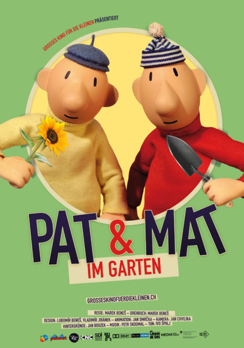 Pat und Mat im Garten